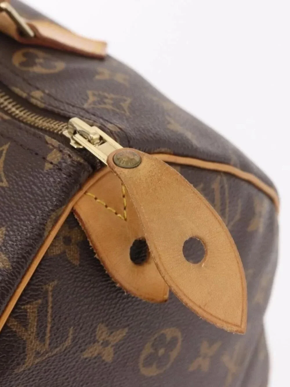 LOUIS VUITTON Monogram Speedy 30 Hand Bag M41526 LV Auth 187952A